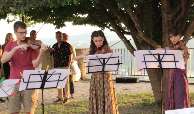 VIDEO - Conzano, l’inaugurazione dello spalto che si affaccia sulle colline monferrine